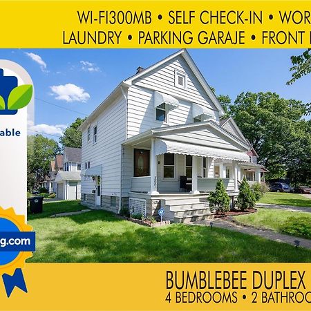 The Amber Retreat - Brooklyn Centre Comfort - Charming Space For Families, Couples & Business Travelers Near Downtown - With 300Mb Wifi, Parking & Self Check-In Cleveland Esterno foto