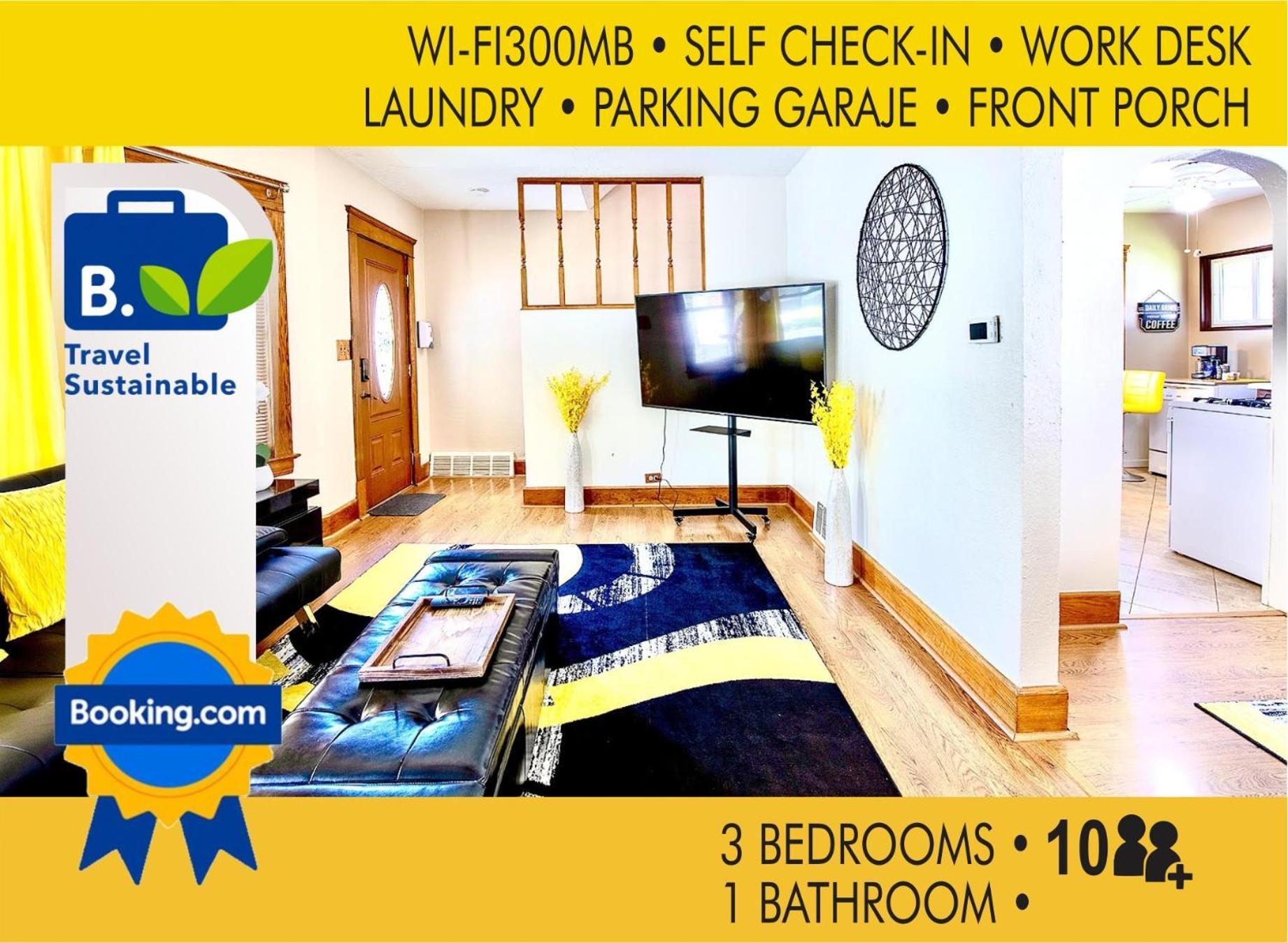 The Amber Retreat - Brooklyn Centre Comfort - Charming Space For Families, Couples & Business Travelers Near Downtown - With 300Mb Wifi, Parking & Self Check-In Cleveland Esterno foto