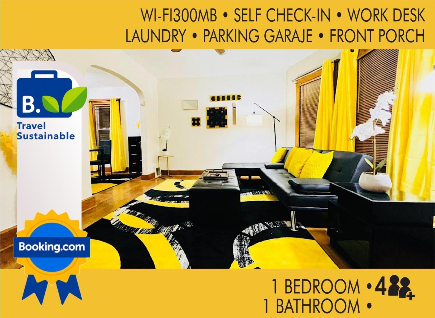 The Amber Retreat - Brooklyn Centre Comfort - Charming Space For Families, Couples & Business Travelers Near Downtown - With 300Mb Wifi, Parking & Self Check-In Cleveland Esterno foto